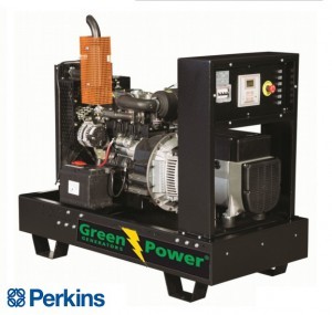 Perkins Elverk 15 kVA 12 kW automatisk startpanel