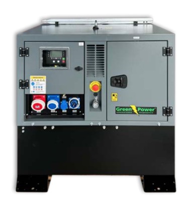 STAGE 5 (V) Yanmar Elverk 6 kVA 4,8 kW, ljudisolerad/täckt 